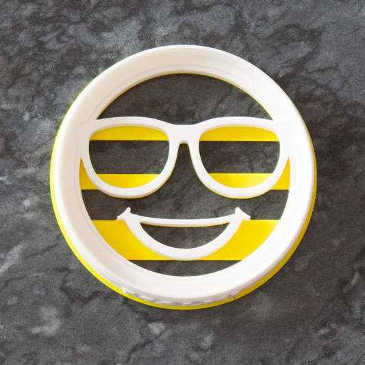 Emporte-pièce Lunettes de soleil - Emoji