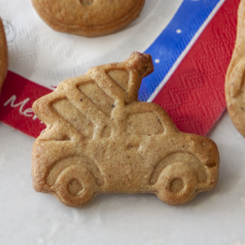 Emporte-pièce Voiture avec Sapin - Noël