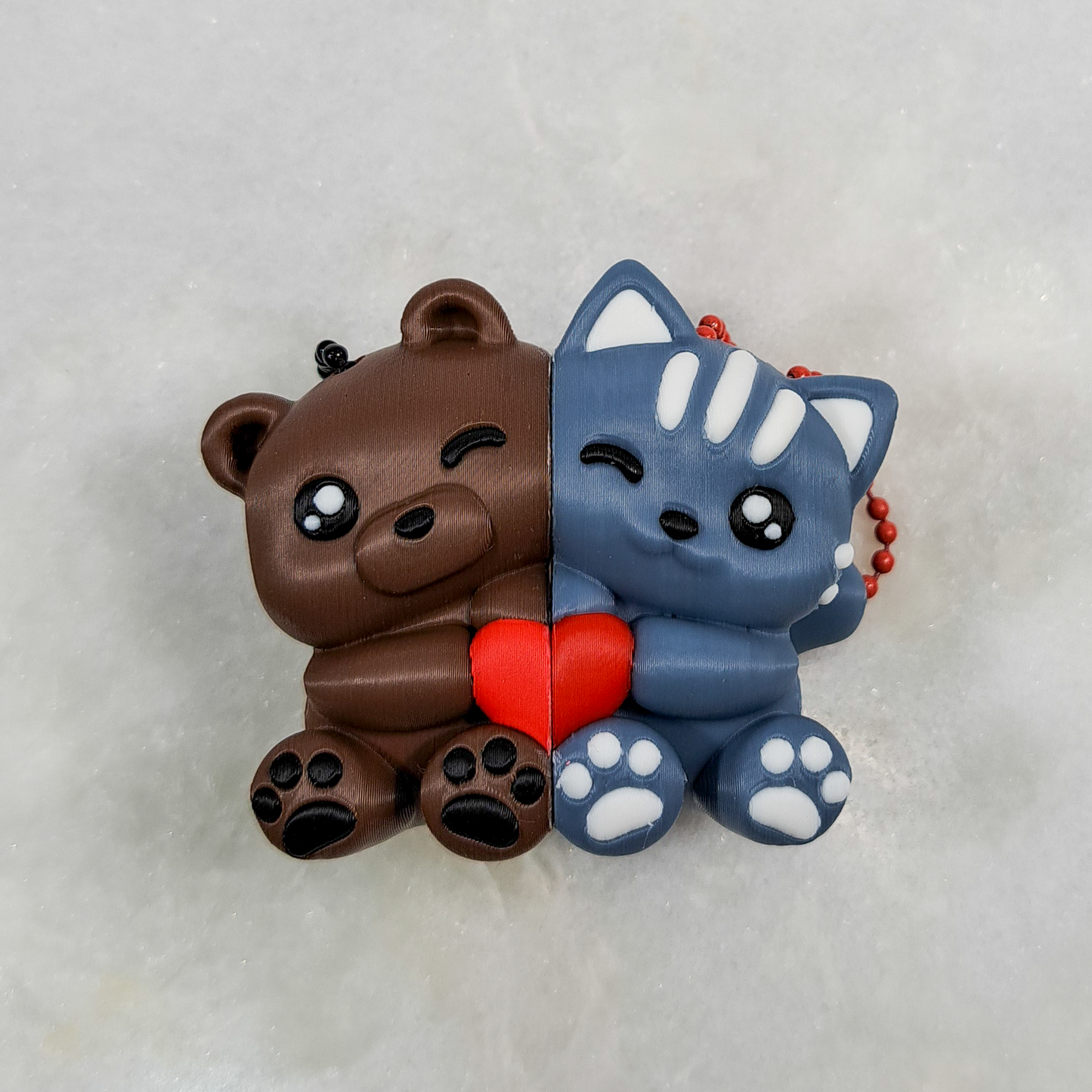 Better Together - paire aimantée avec chainette