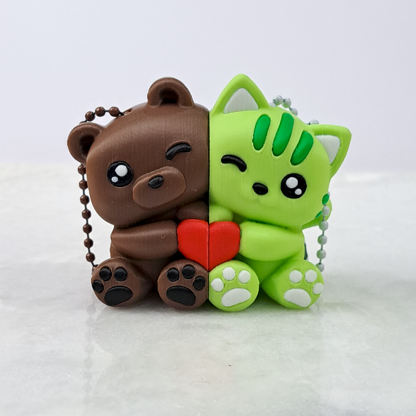 Better Together - paire aimantée avec chainette