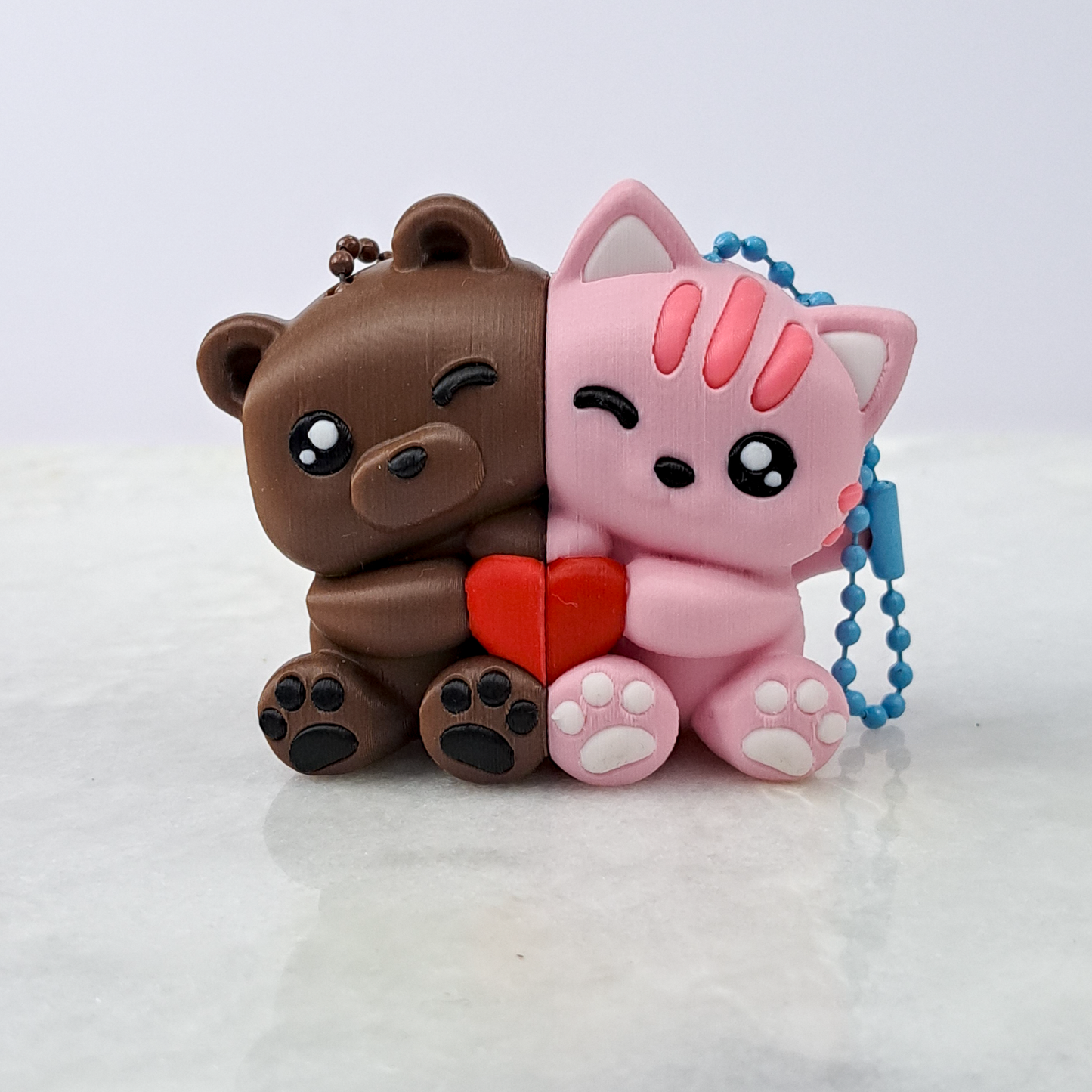 Better Together - paire aimantée avec chainette