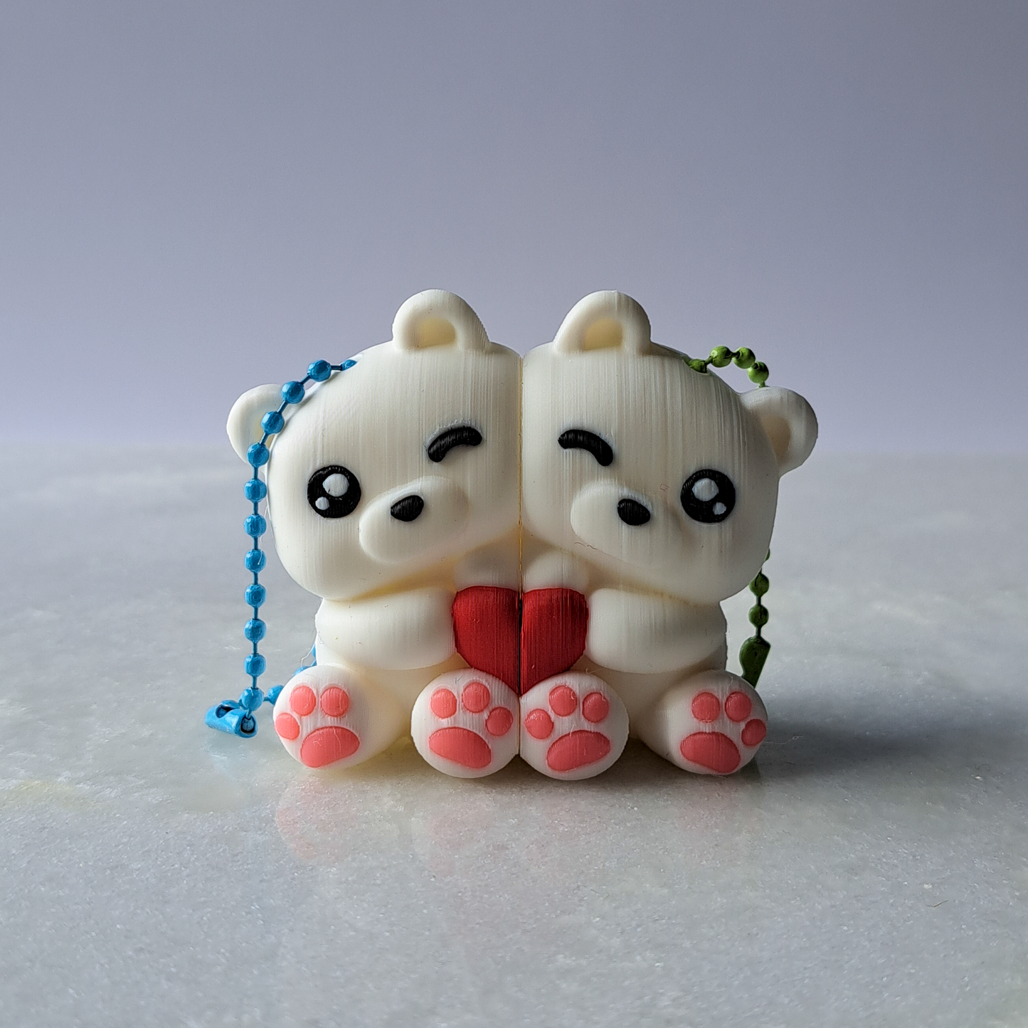 Better Together - paire aimantée avec chainette