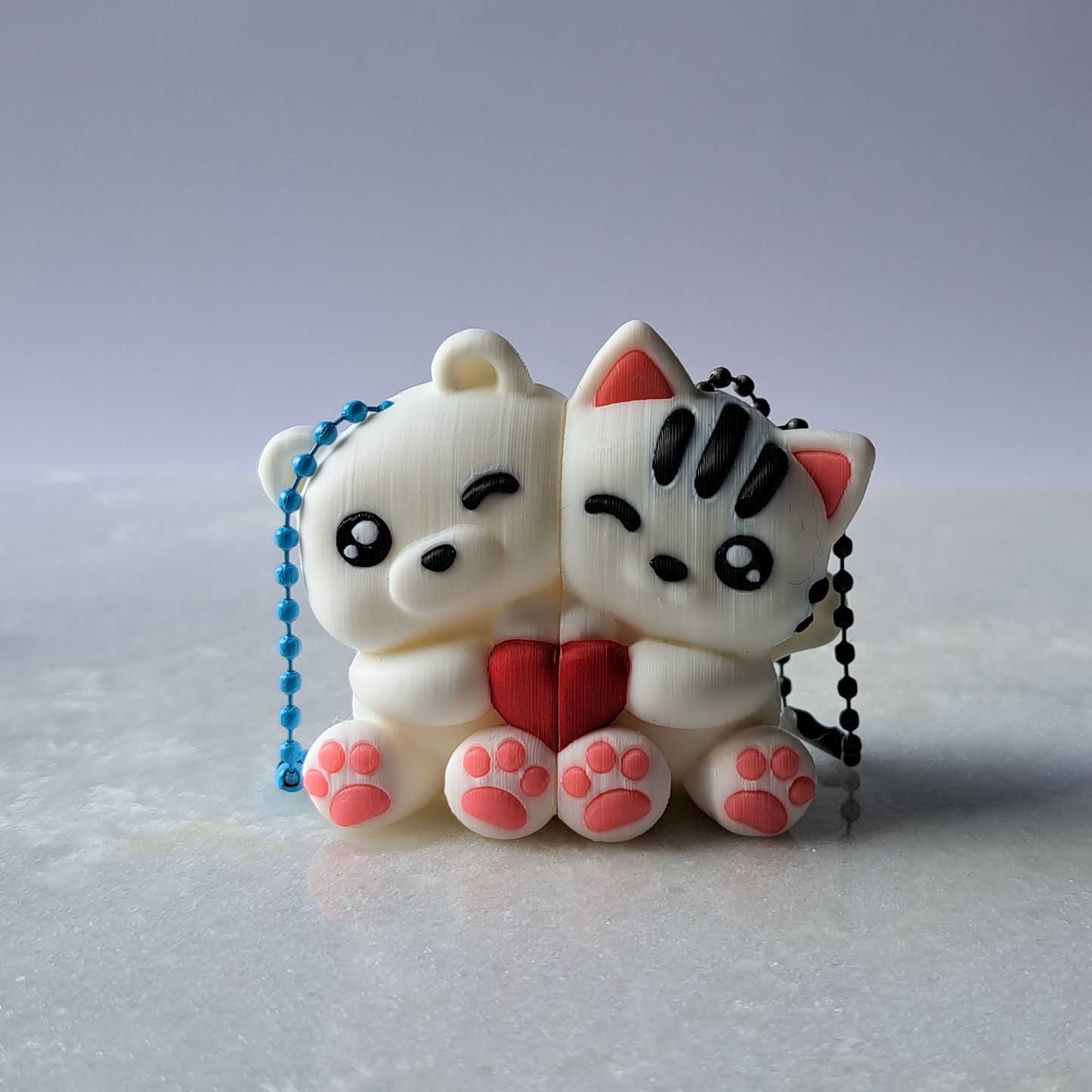 Better Together - paire aimantée avec chainette