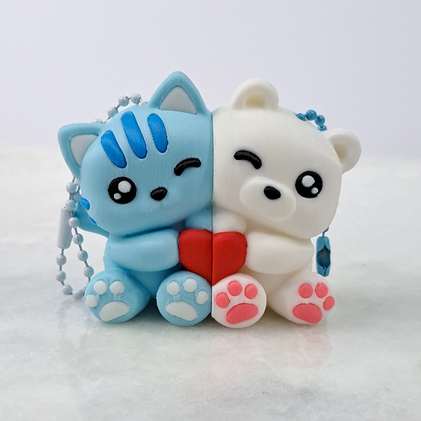 Better Together - paire aimantée avec chainette