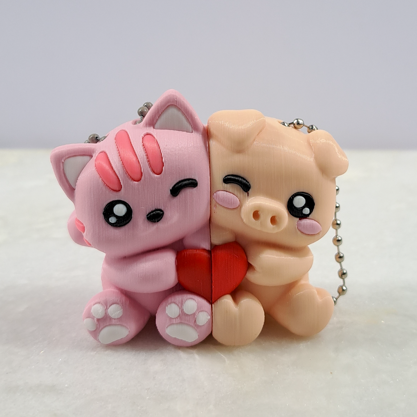 Better Together - paire aimantée avec chainette