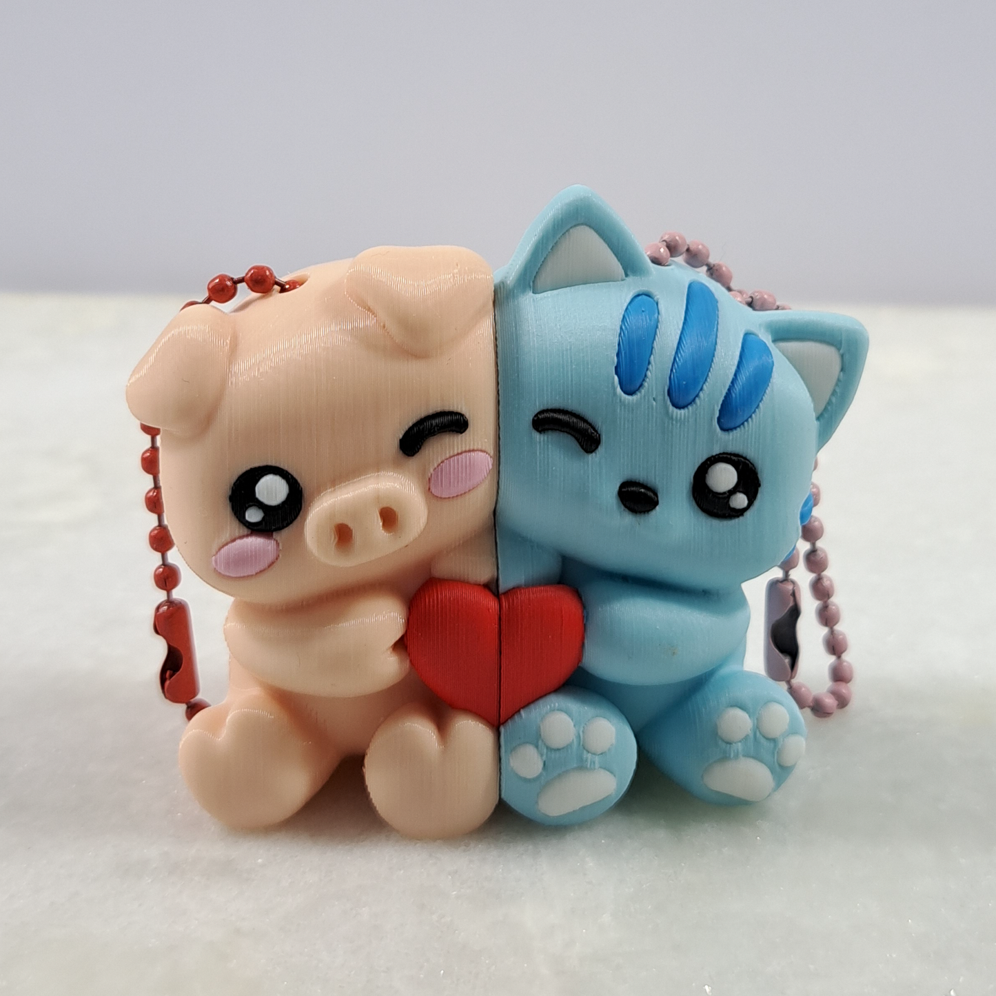 Better Together - paire aimantée avec chainette