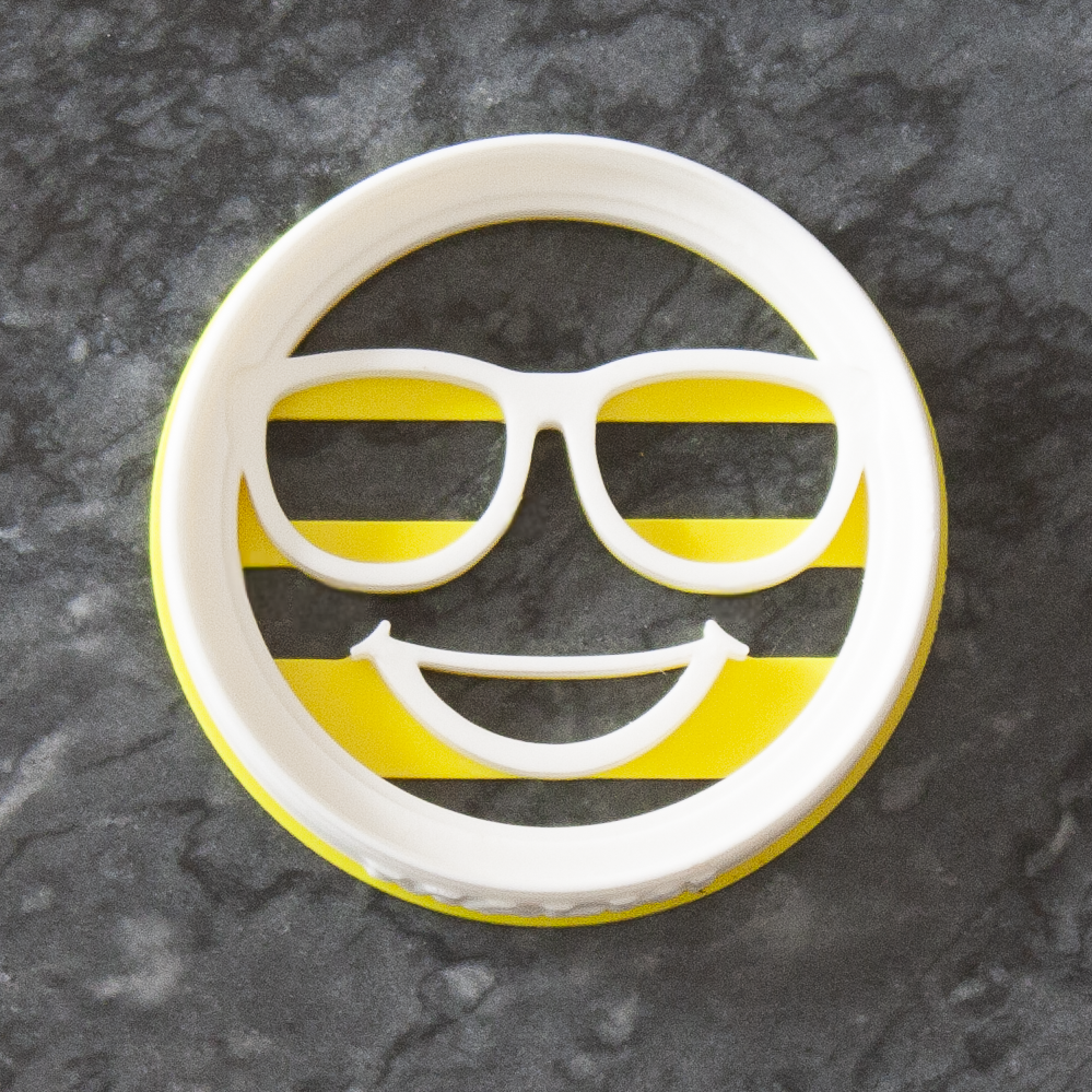 Emporte-pièce Lunettes de soleil - Emoji